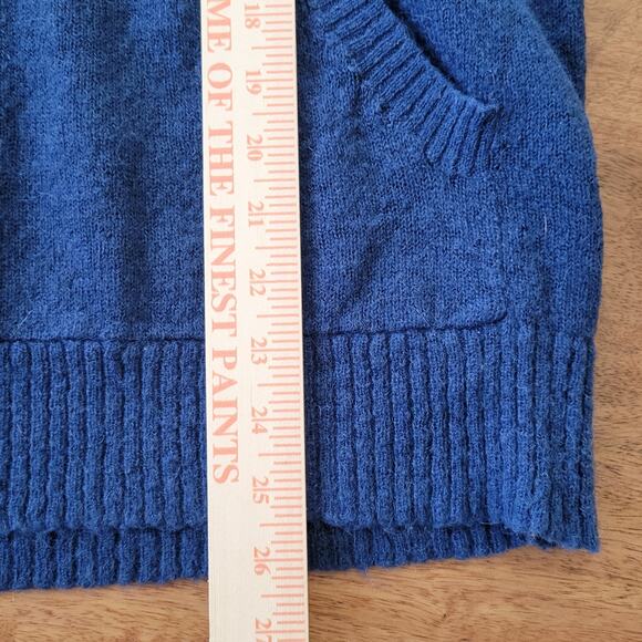 Standard Cloth Urabn Outfitters Pullover Henley Hood Sweater Men Large Blue - Picture 9 of 9
